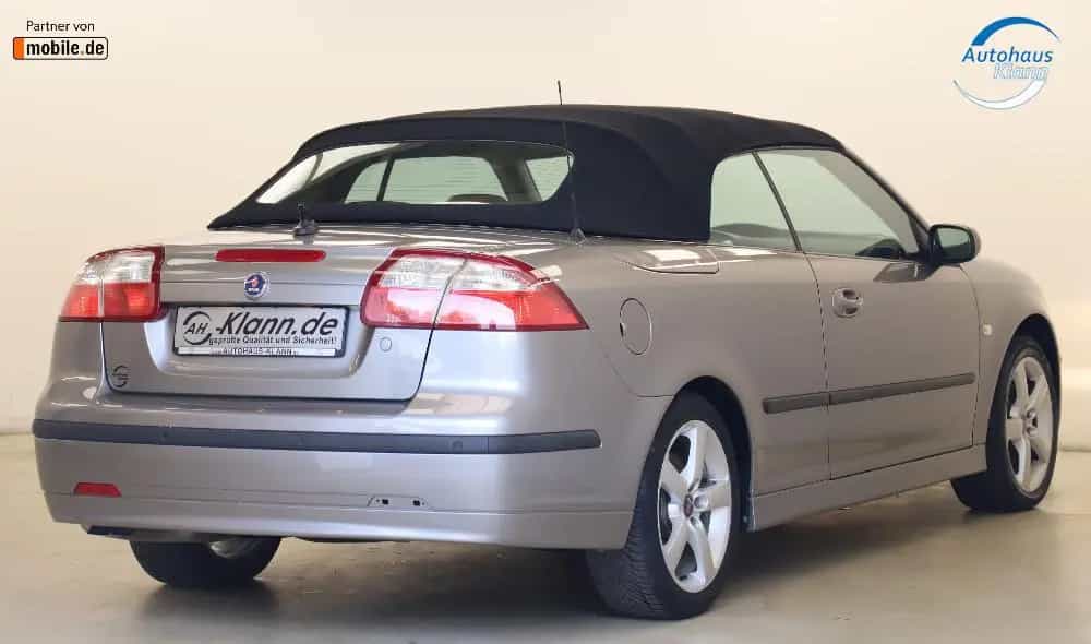 Saab 9-3 2.0T 209PS Cabrio Vector Tempomat Leder SHZ 03/2006-photo-10