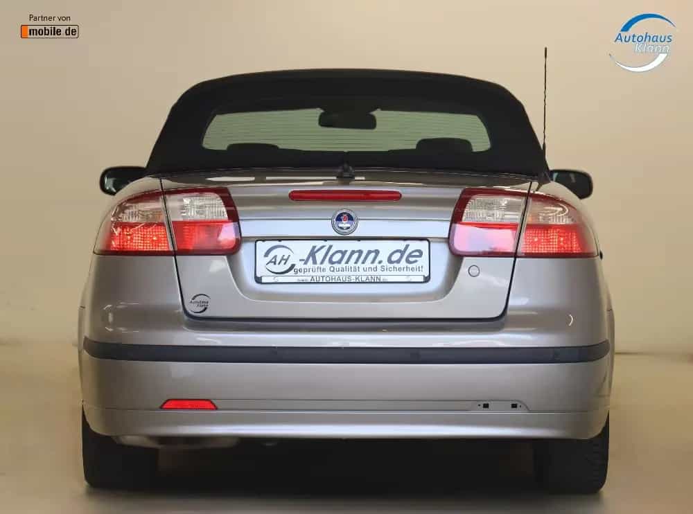 Saab 9-3 2.0T 209PS Cabrio Vector Tempomat Leder SHZ 03/2006-photo-9