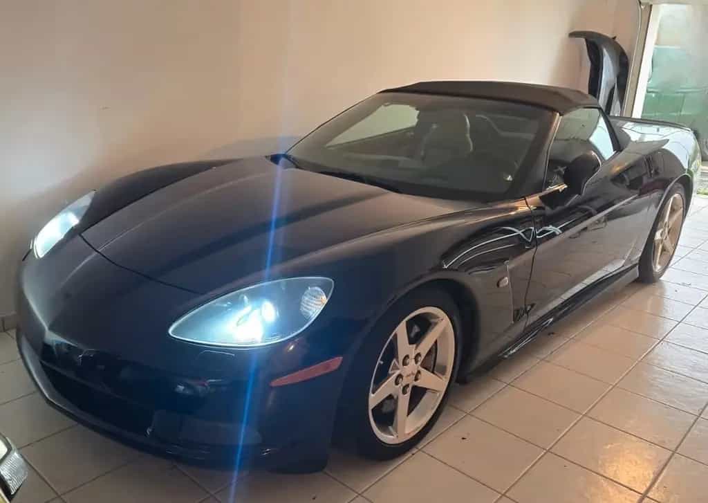 Corvette C6 Cabrio 1. HD Deutsches Fzg Bose Keyless 100% Org 08/2006-photo-1