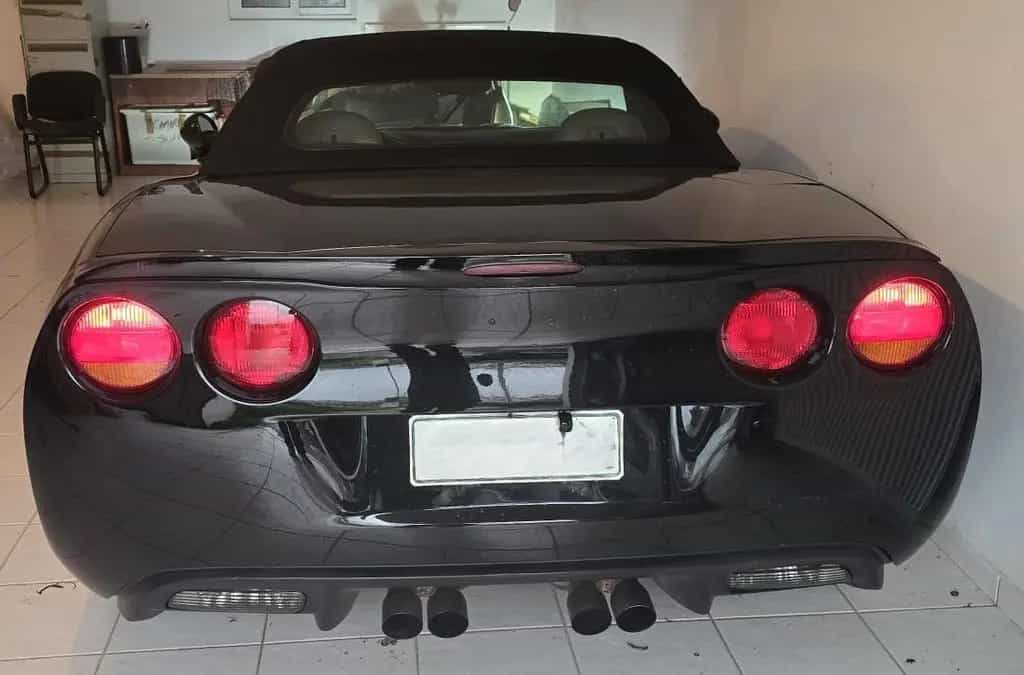 Corvette C6 Cabrio 1. HD Deutsches Fzg Bose Keyless 100% Org 08/2006-photo-2