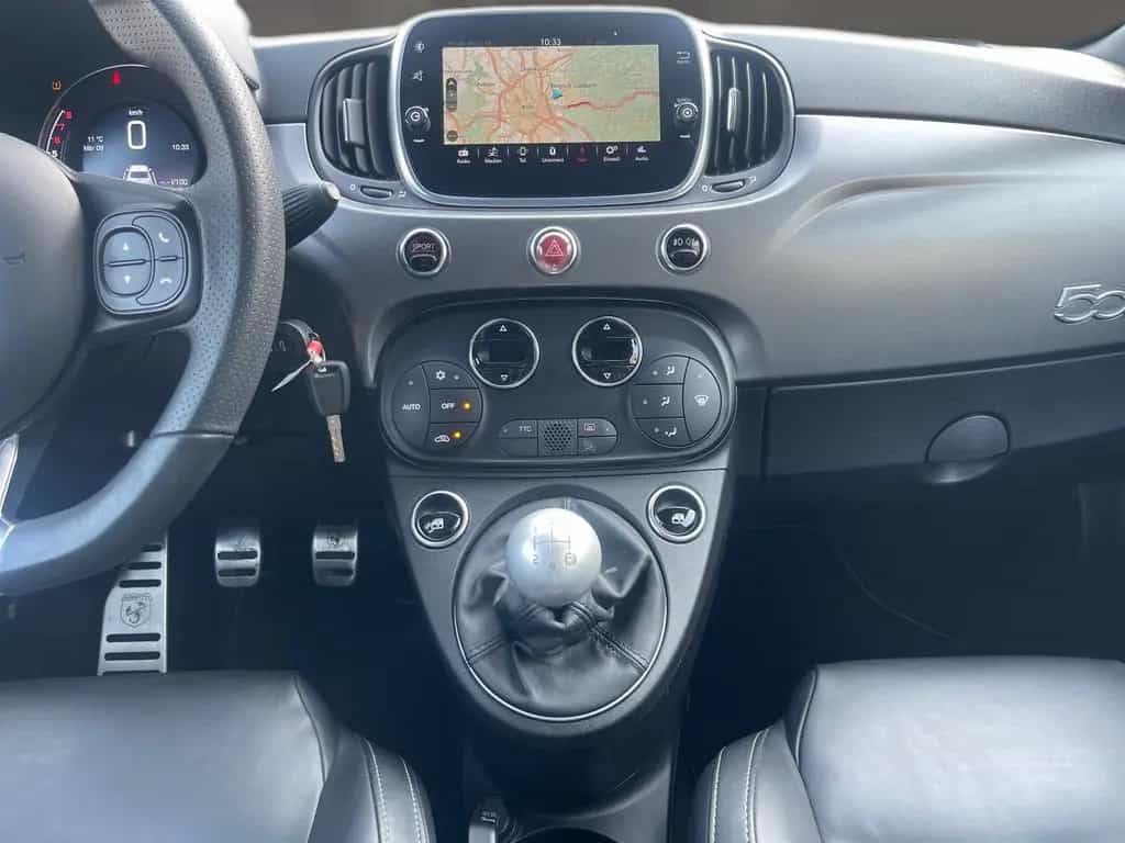 Abarth 595 Turismo Touchscreen 7 Navi Apple CarPlay PDC 12/2019-photo-11