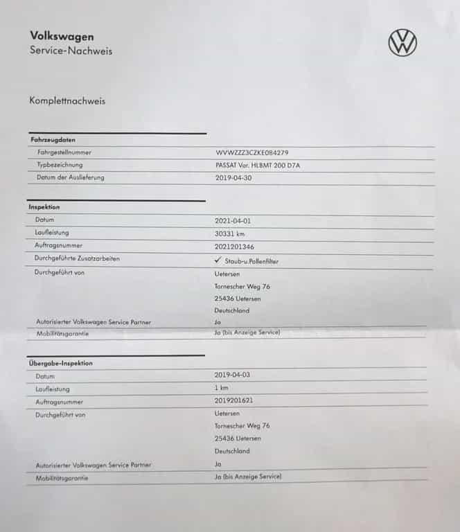 Volkswagen Passat Variant Highline 2.0 TSI 4Motion*RFK*AHK* 04/2019-photo-32
