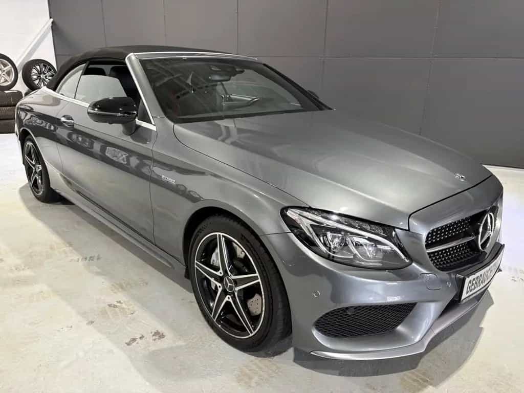 Mercedes-Benz C-Class 43 AMG Cabrio AMG-Performance 4-matic*Leder* 06/2018-photo-2
