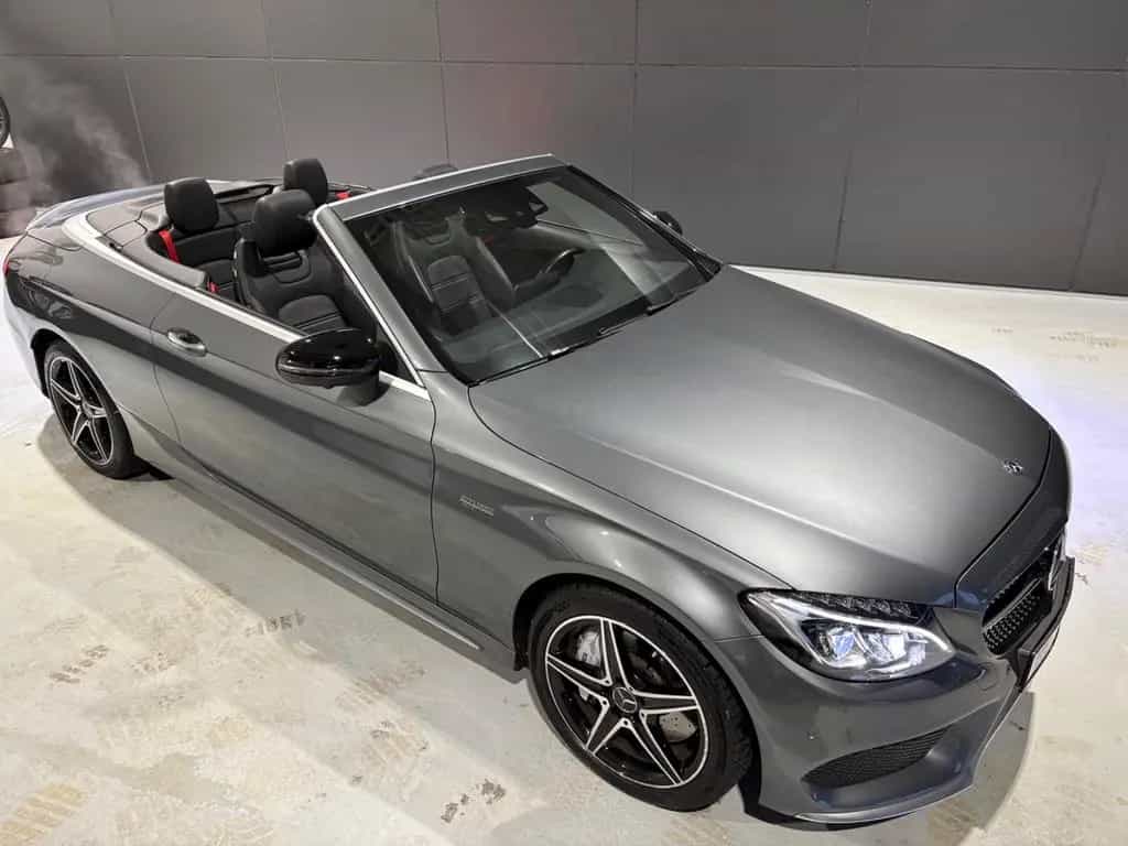 Mercedes-Benz C-Class 43 AMG Cabrio AMG-Performance 4-matic*Leder* 06/2018-photo-8