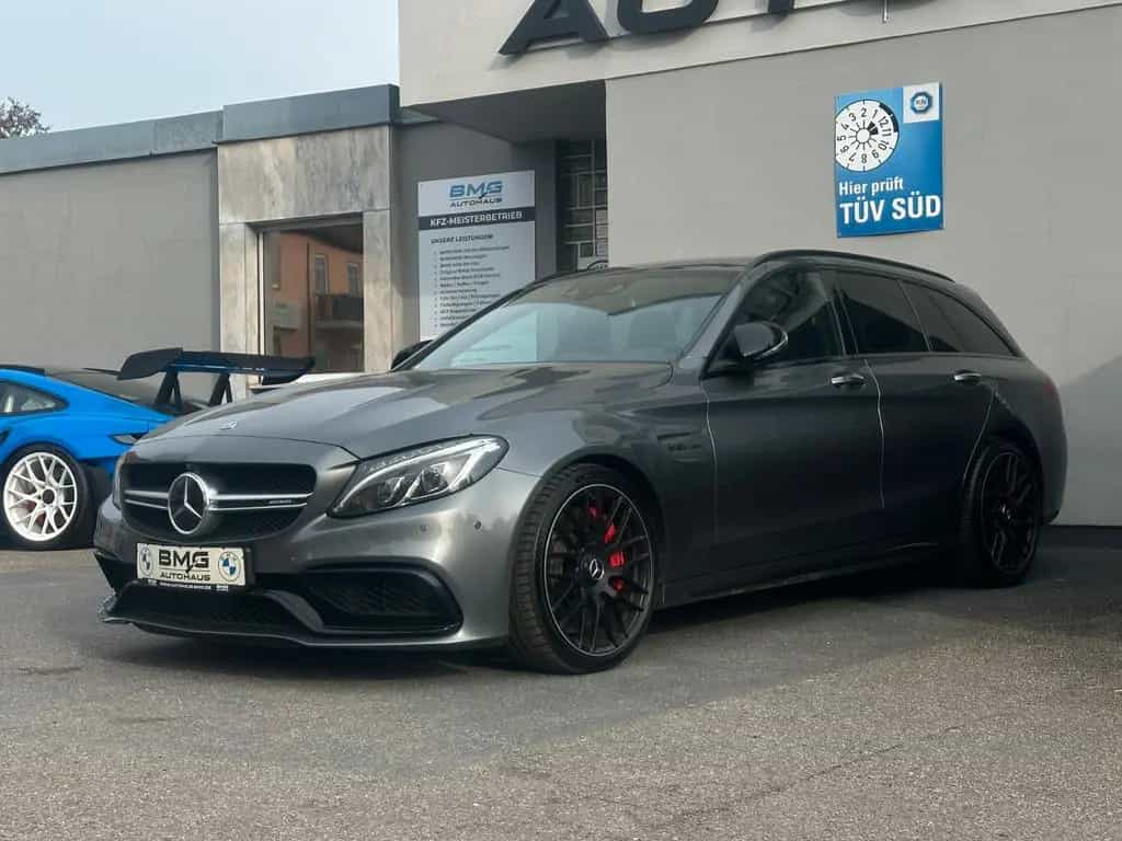 Mercedes-Benz C-Class AMG Perf.Sitze HUD 360° Burmester Distronic 06/2017-photo-0