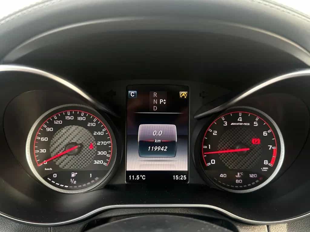 Mercedes-Benz C-Class AMG Perf.Sitze HUD 360° Burmester Distronic 06/2017-photo-10
