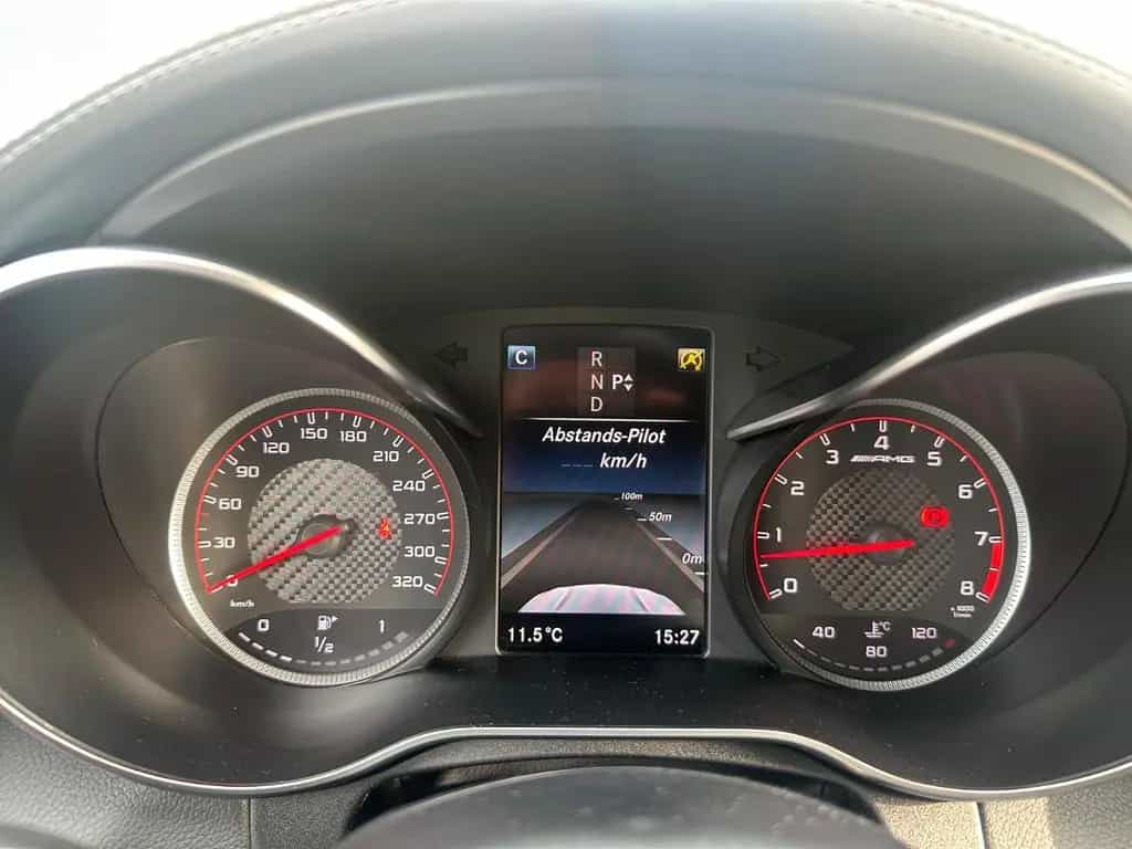 Mercedes-Benz C-Class AMG Perf.Sitze HUD 360° Burmester Distronic 06/2017-photo-16