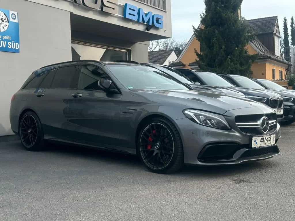 Mercedes-Benz C-Class AMG Perf.Sitze HUD 360° Burmester Distronic 06/2017-photo-2