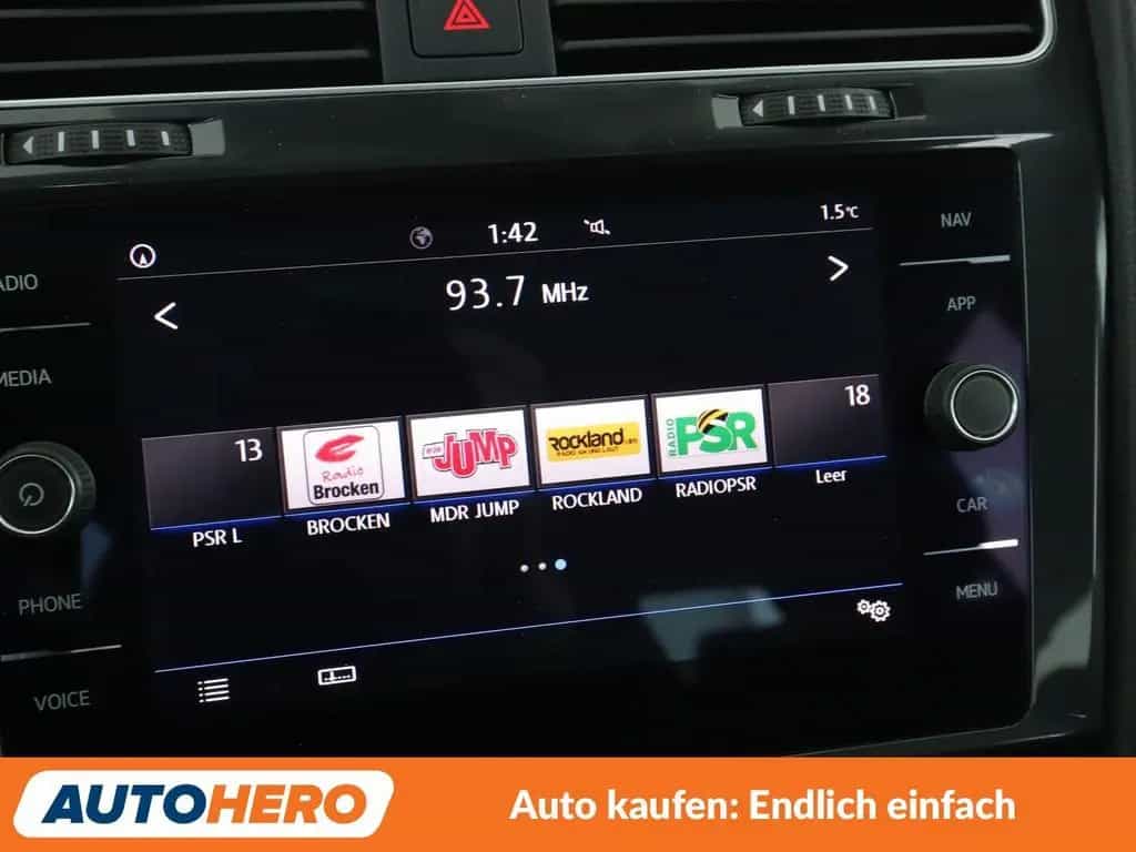 Volkswagen Golf VII 1.5 TSI ACT Comfortline BM Aut.*NAVI* 11/2019-photo-19