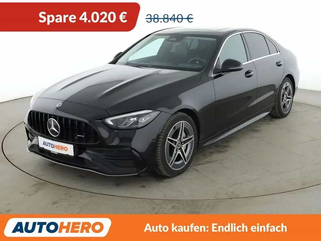 Mercedes-Benz C-Class C-Klasse C 220 d AMG Line Aut.*NAVI*LED*TEMP*CAM 01/2023-photo-0