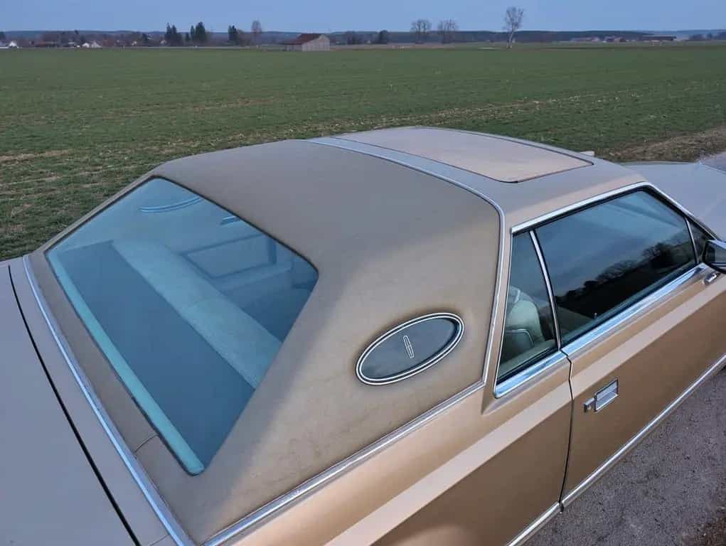 Lincoln Continental 6.6l Coupe Gold - Cartier Uhr/H Zul. 07/1979-photo-8