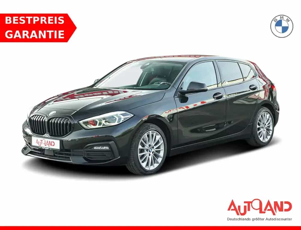 BMW 118 i Advantage Shadow Line Klimaaut. LED Navi 03/2021-photo-0