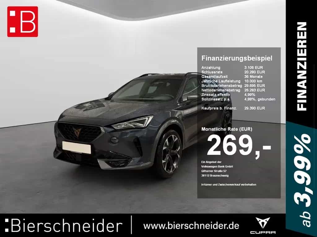 Cupra Formentor 2.0 TSI DSG VZ LED NAVI ACC SIDEASS PA 02/2024-photo-0