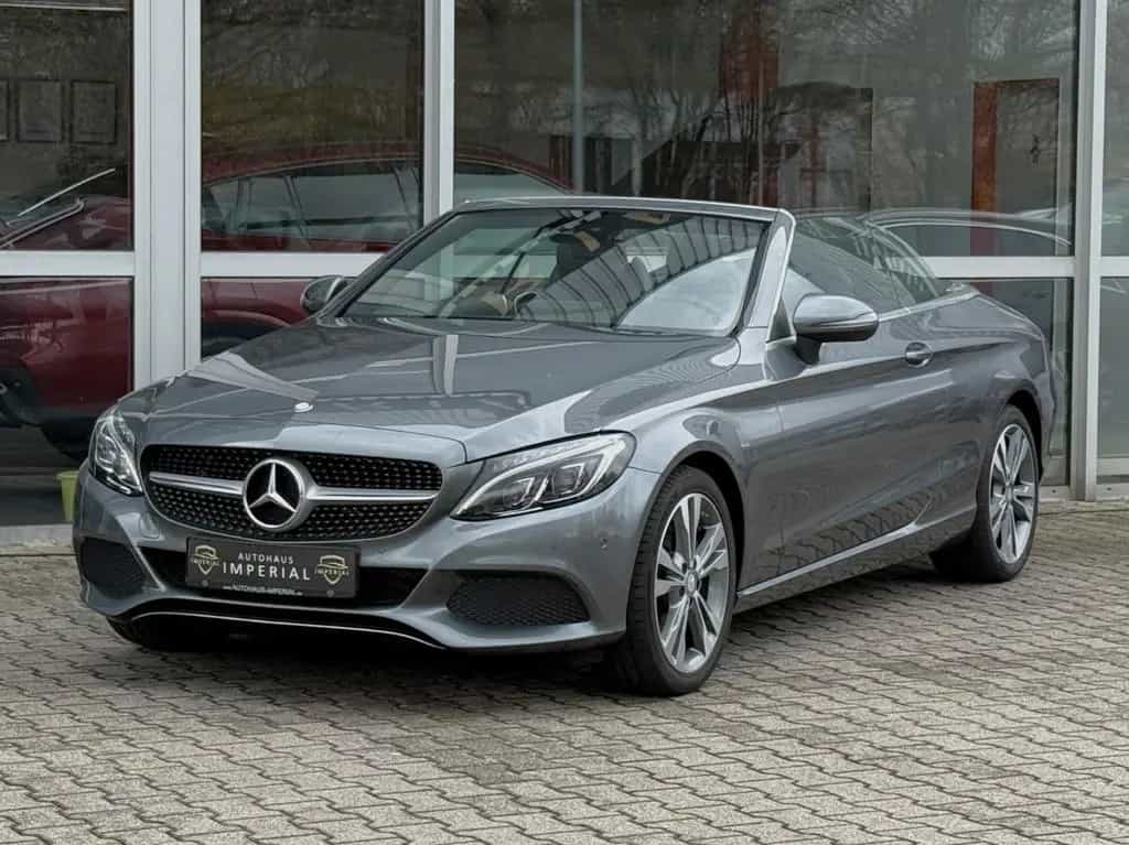 Mercedes-Benz C-Class 200 Cabrio LEDER+COMAND+KAM+LED+SPURPAKET 01/2017-photo-0