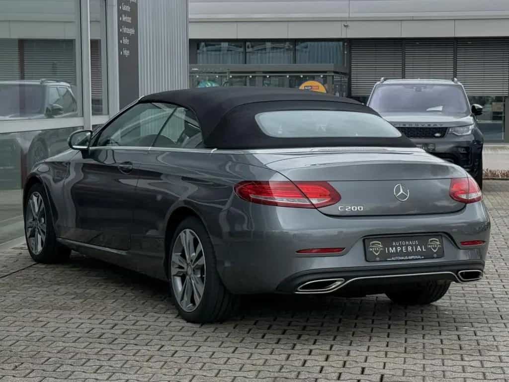 Mercedes-Benz C-Class 200 Cabrio LEDER+COMAND+KAM+LED+SPURPAKET 01/2017-photo-11