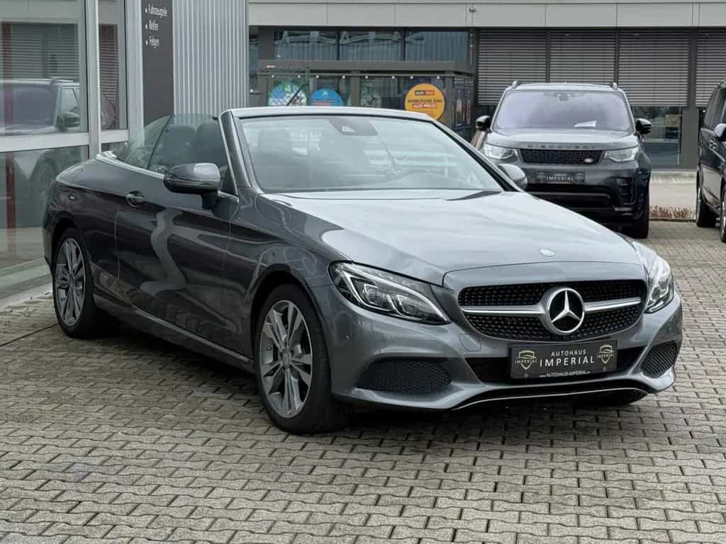Mercedes-Benz C-Class 200 Cabrio LEDER+COMAND+KAM+LED+SPURPAKET 01/2017-photo-2