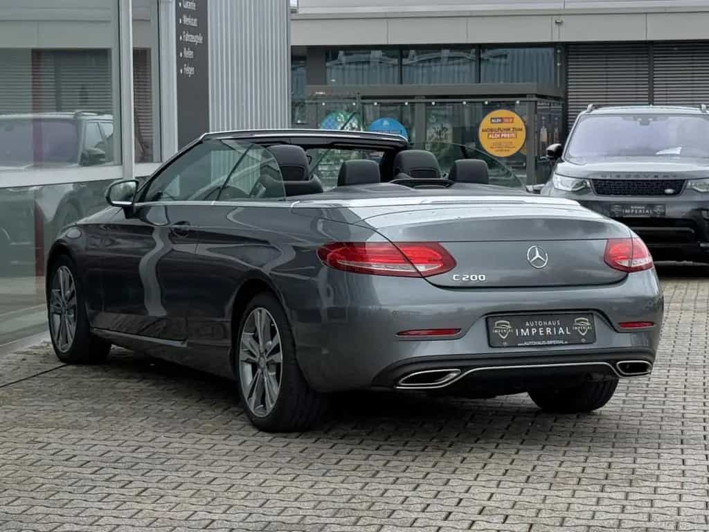 Mercedes-Benz C-Class 200 Cabrio LEDER+COMAND+KAM+LED+SPURPAKET 01/2017-photo-3