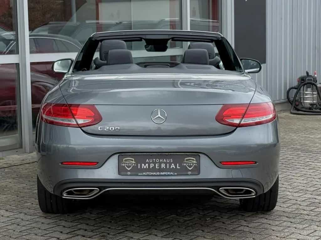 Mercedes-Benz C-Class 200 Cabrio LEDER+COMAND+KAM+LED+SPURPAKET 01/2017-photo-4