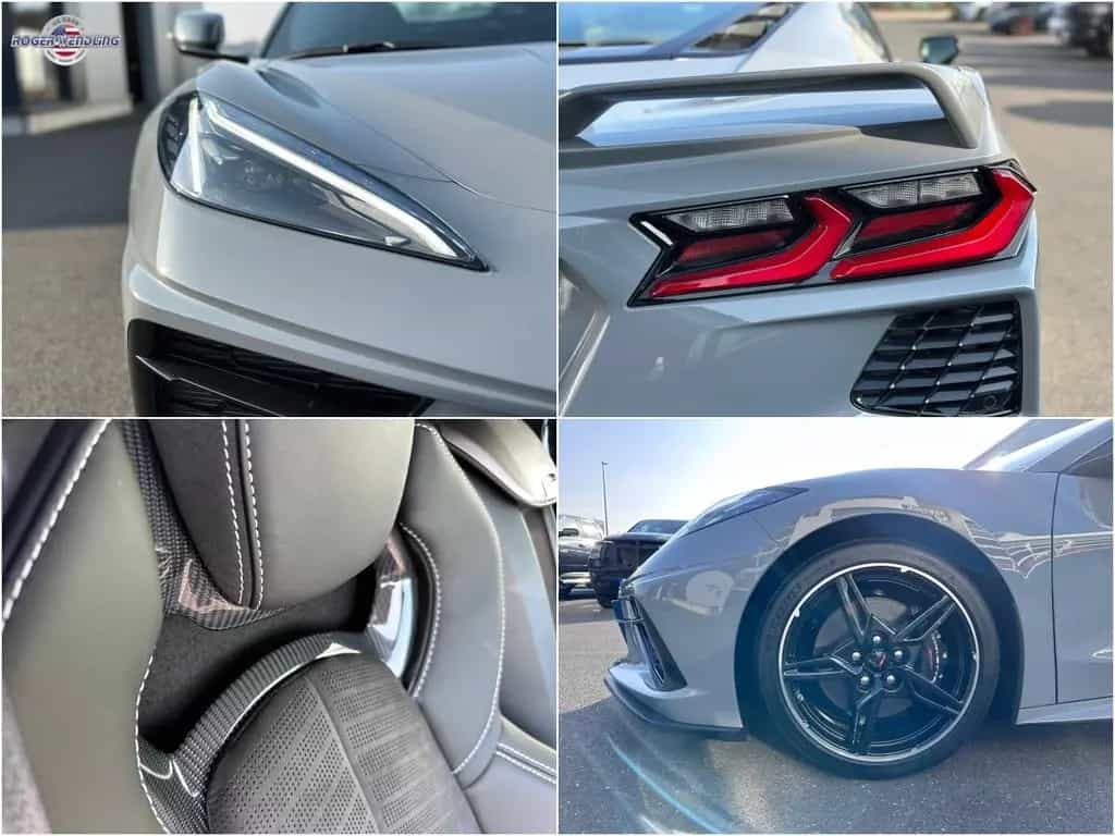 Corvette C8 3LT EU FRONT LIFT SUEDE INTERIOR CARBON FLASH null-photo-23