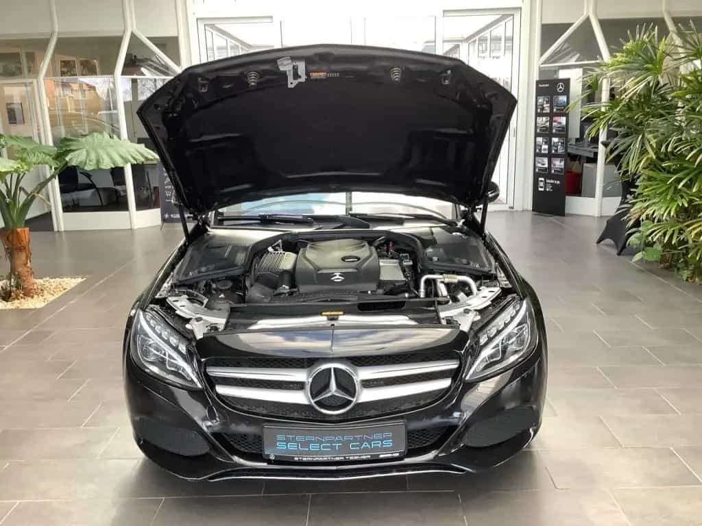 Mercedes-Benz C-Class 180 T Avantgarde+MBUX+Ambiente+Totwinkel+AHK 07/2017-photo-4