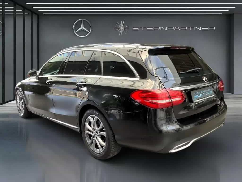 Mercedes-Benz C-Class 180 T Avantgarde+MBUX+Ambiente+Totwinkel+AHK 07/2017-photo-8