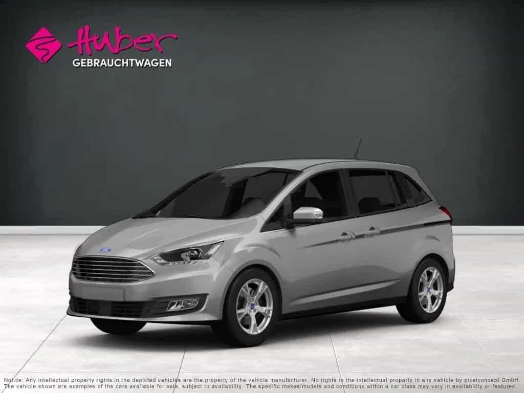 Ford Grand C-MAX TITANIUM 150PS (*AHK * SITZHEIZUNG*) 07/2018-photo-0