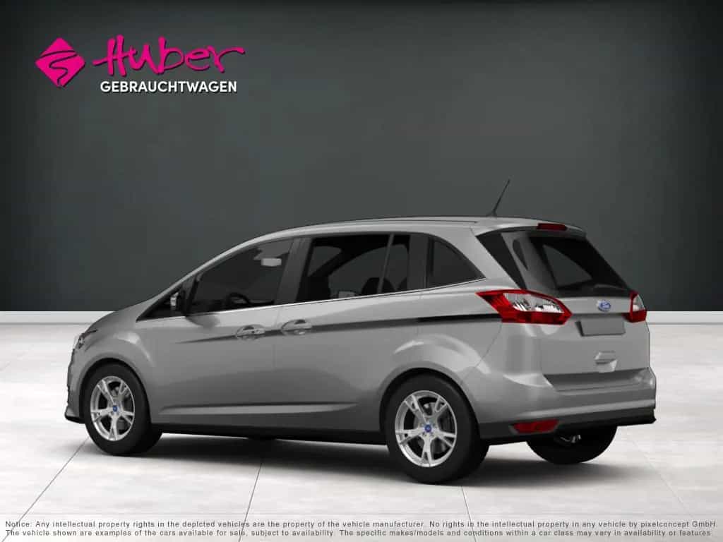 Ford Grand C-MAX TITANIUM 150PS (*AHK * SITZHEIZUNG*) 07/2018-photo-3
