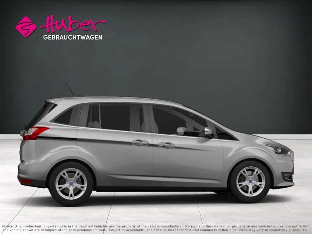 Ford Grand C-MAX TITANIUM 150PS (*AHK * SITZHEIZUNG*) 07/2018-photo-5