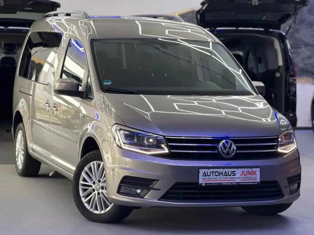 Volkswagen Caddy Maxi-DSG-Behindertengerecht-Rampe 06/2018-photo-1