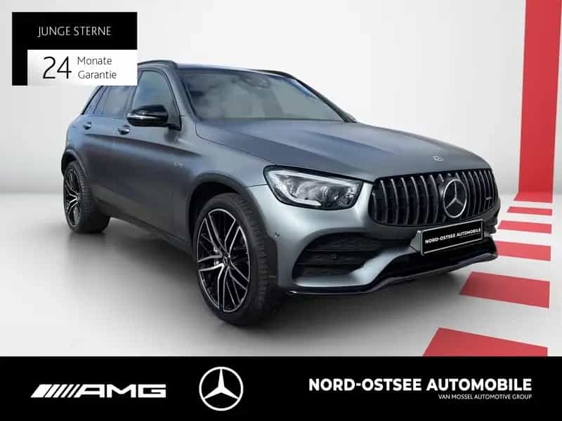 Mercedes-Benz GLC 43 AMG 4M PANO MBUX 360 AHK BURMESTER NIGHT 08/2021-photo-1