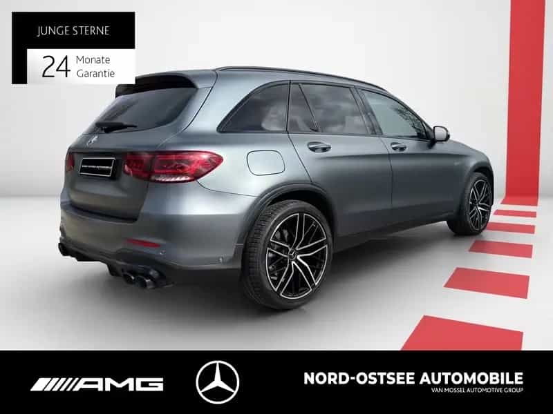 Mercedes-Benz GLC 43 AMG 4M PANO MBUX 360 AHK BURMESTER NIGHT 08/2021-photo-3