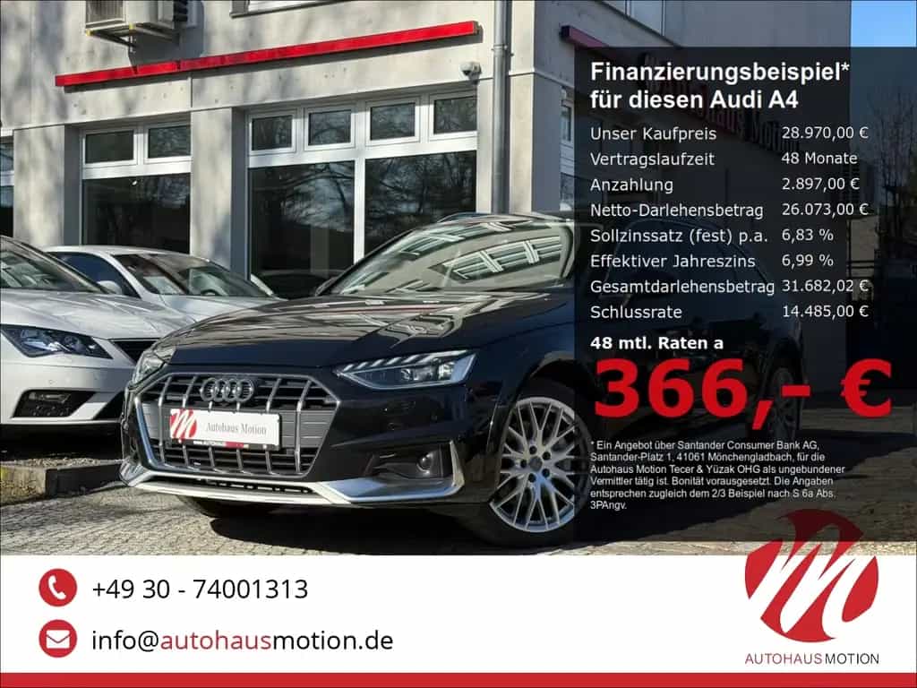Audi A4 Allroad quattro 45 TFSI Matrix Navi Kamera B 08/2020-photo-0