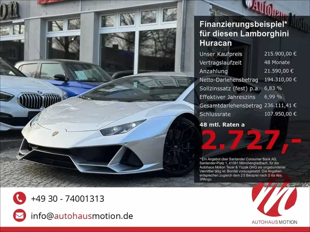 Lamborghini Huracán Huracan V10 Sportabgasanlage Sportpaket Luftfede 10/2020-photo-0