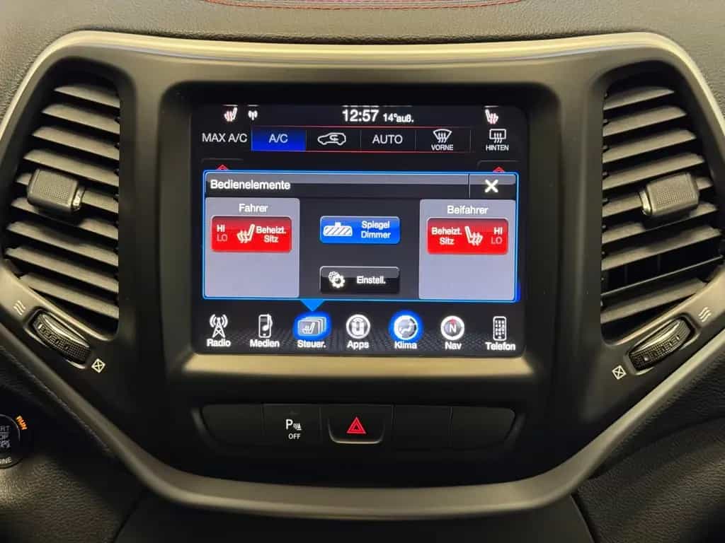 Jeep Cherokee Trailhawk 4WD/Automatik/AHK/Navi/LEDER 05/2014-photo-12