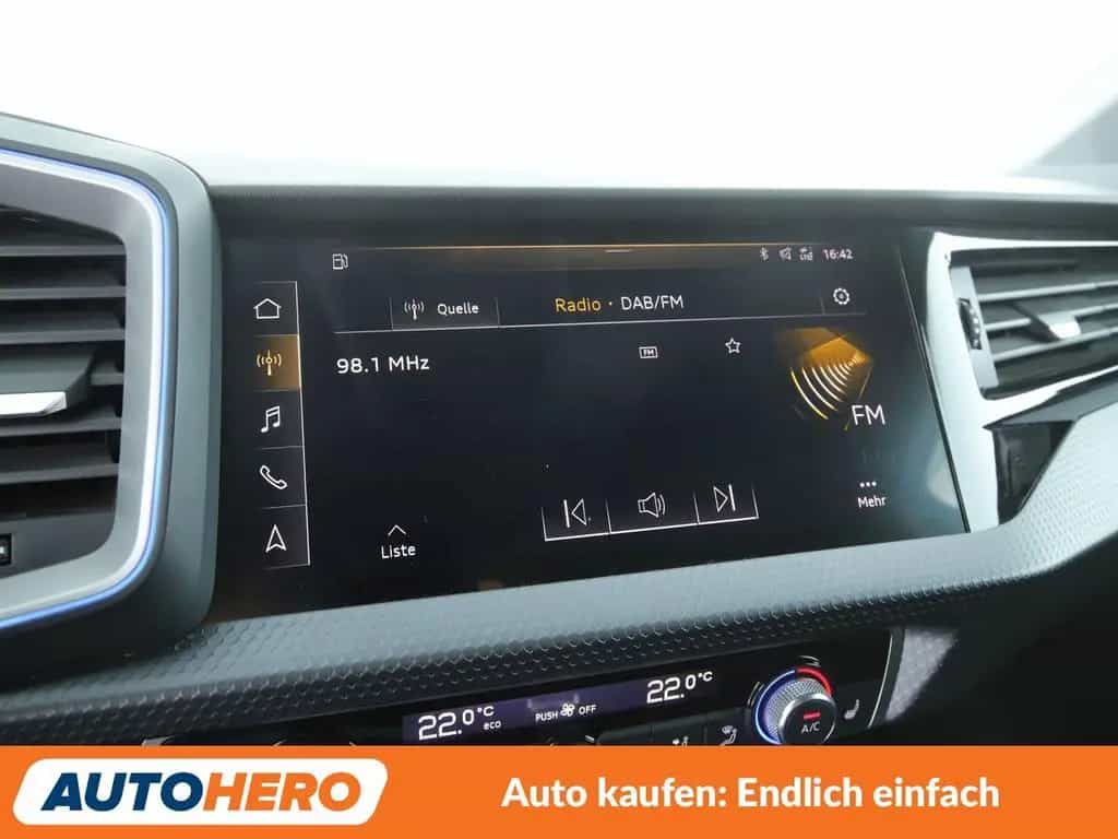 Audi A1 Sportback 40 TFSI S Line Aut.*NAVI*VC*LED* 04/2019-photo-20