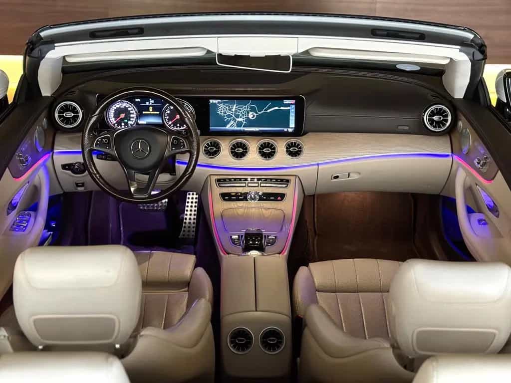 Mercedes-Benz E-Class 400 Cabrio 4Matic AMG-Line/Burmester/Designo 08/2018-photo-12
