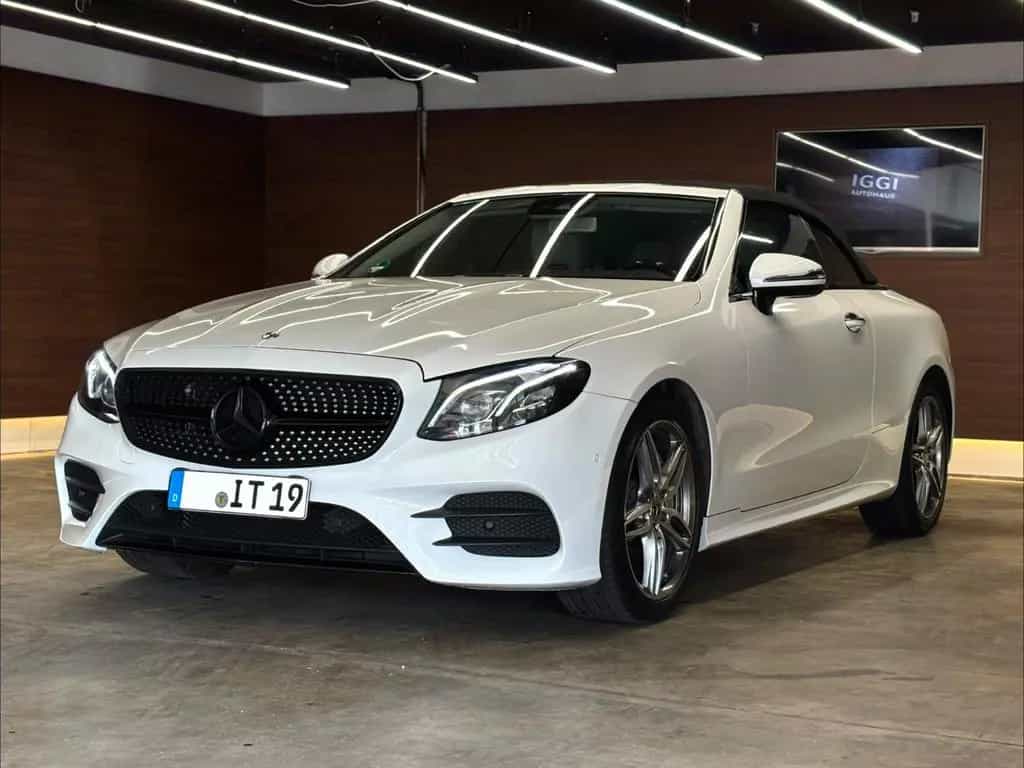 Mercedes-Benz E-Class 400 Cabrio 4Matic AMG-Line/Burmester/Designo 08/2018-photo-2