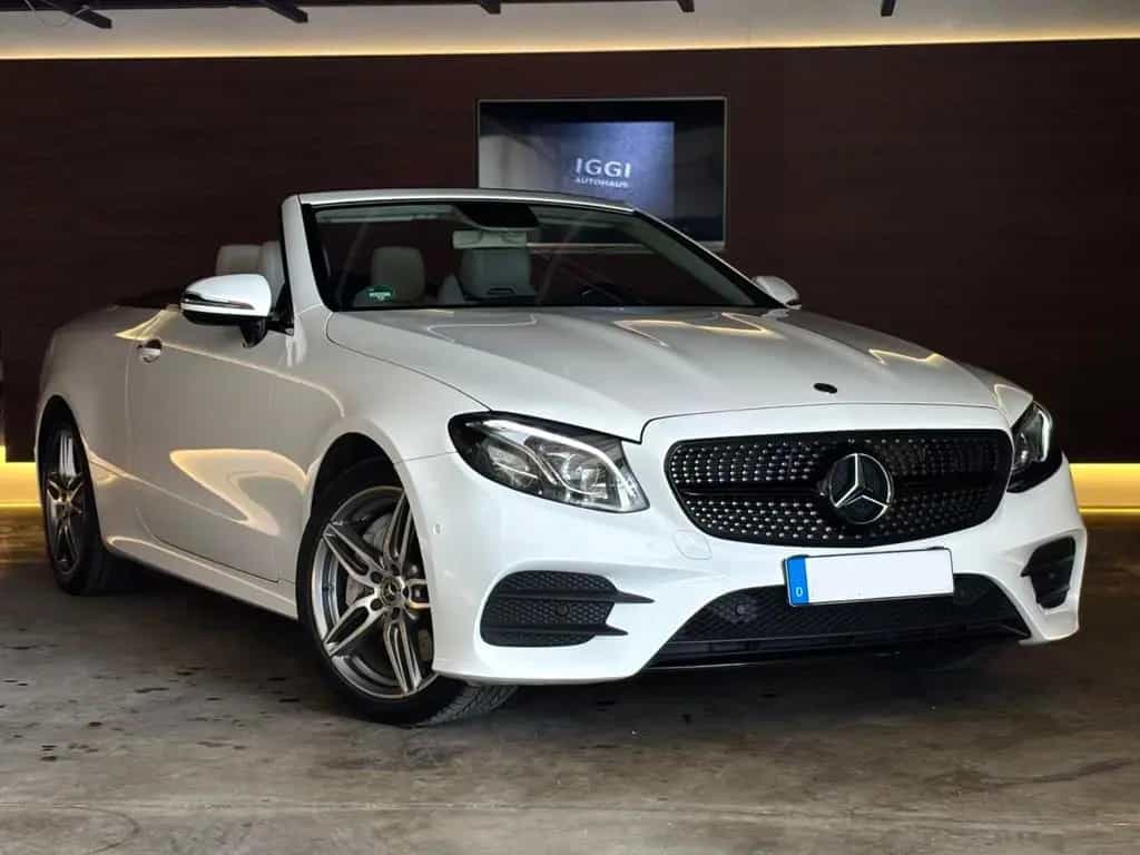 Mercedes-Benz E-Class 400 Cabrio 4Matic AMG-Line/Burmester/Designo 08/2018-photo-4