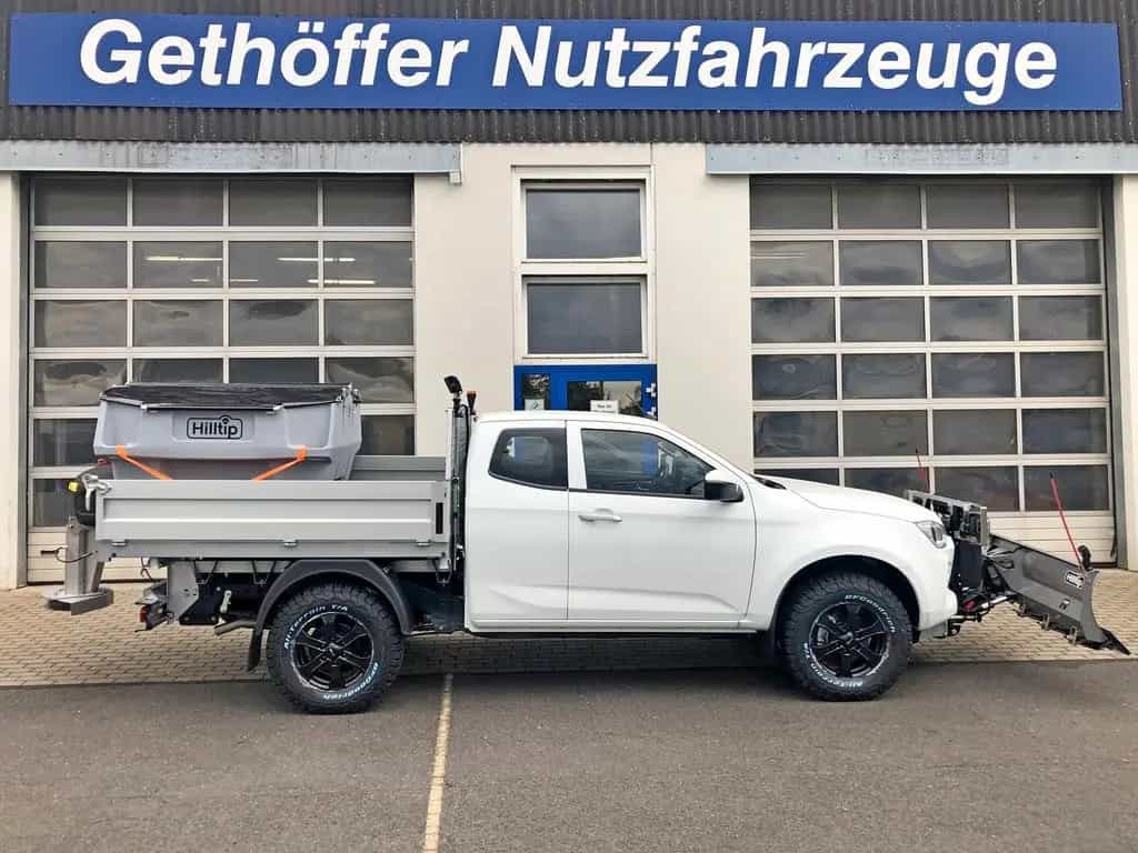Isuzu D-Max Space Cab LS AT + Kipper + Winterdienst + null-photo-4