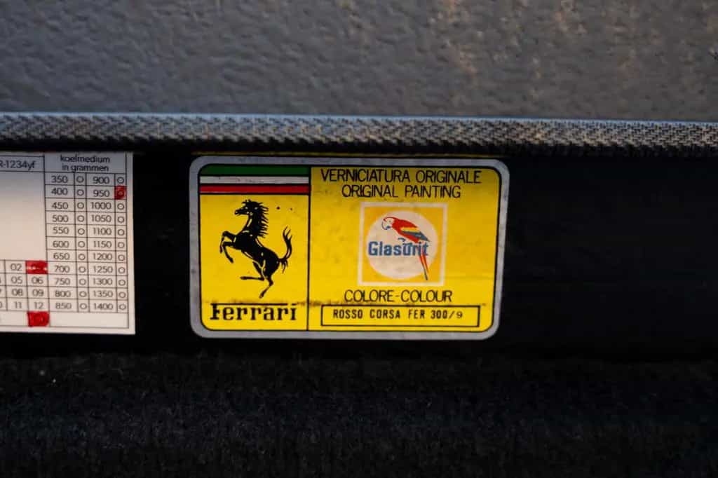 Ferrari 328 GTS 06/1988-photo-35
