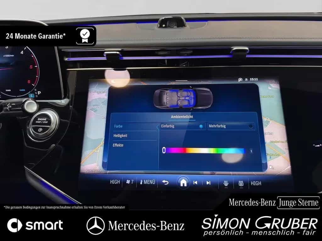 Mercedes-Benz E 220 d AMG Night Pano Superscreen Burm 20 Zoll 02/2025-photo-13