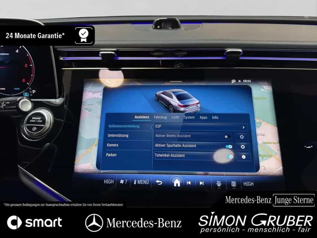Mercedes-Benz E 220 d AMG Night Pano Superscreen Burm 20 Zoll 02/2025-photo-15