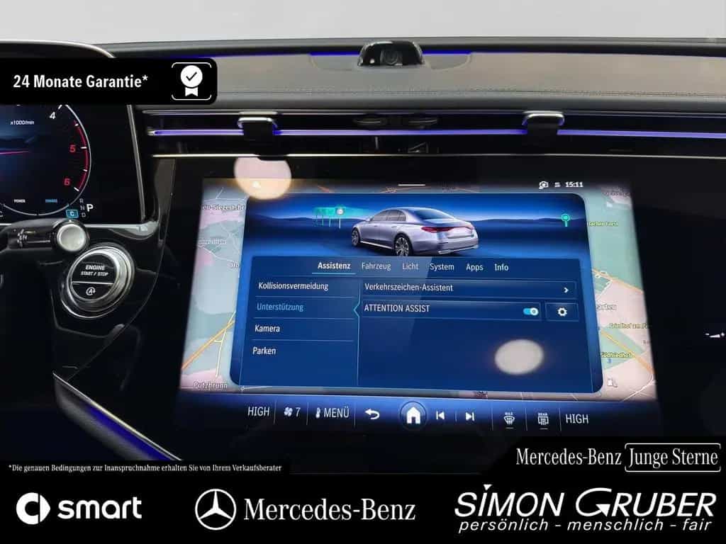 Mercedes-Benz E 220 d AMG Night Pano Superscreen Burm 20 Zoll 02/2025-photo-16