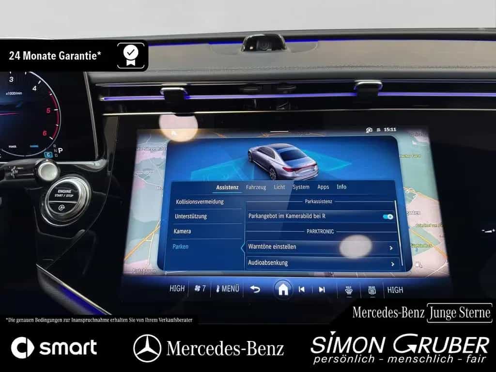 Mercedes-Benz E 220 d AMG Night Pano Superscreen Burm 20 Zoll 02/2025-photo-17