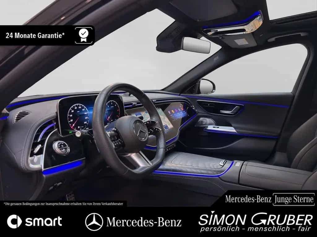 Mercedes-Benz E 220 d AMG Night Pano Superscreen Burm 20 Zoll 02/2025-photo-2