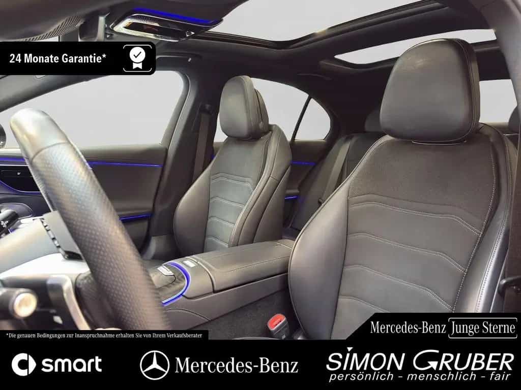 Mercedes-Benz E 220 d AMG Night Pano Superscreen Burm 20 Zoll 02/2025-photo-3