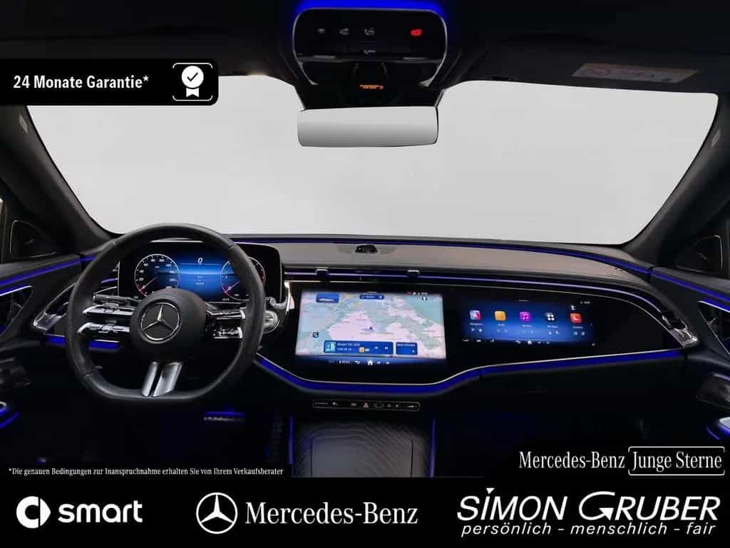 Mercedes-Benz E 220 d AMG Night Pano Superscreen Burm 20 Zoll 02/2025-photo-8