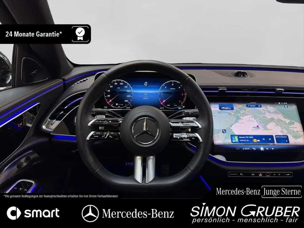 Mercedes-Benz E 220 d AMG Night Pano Superscreen Burm 20 Zoll 02/2025-photo-9
