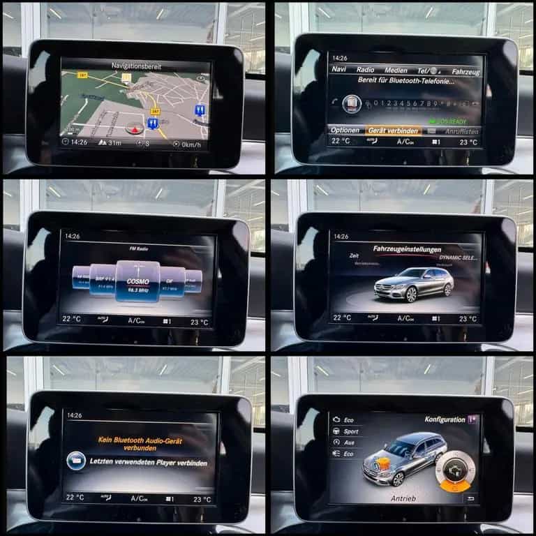 Mercedes-Benz C-Class 180 T CGI 7G-TRONIC"AVANTGARDE"MULTIBEAM"SHZ" 04/2017-photo-16