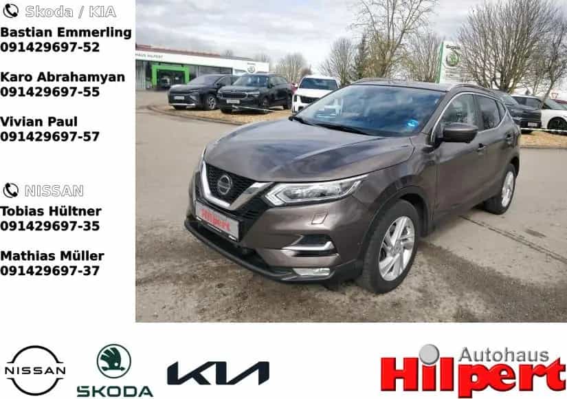 Nissan Qashqai 1.3 DIG-T 15PS Tekna AHK NAVI 360 SHZ TE 04/2019-photo-0